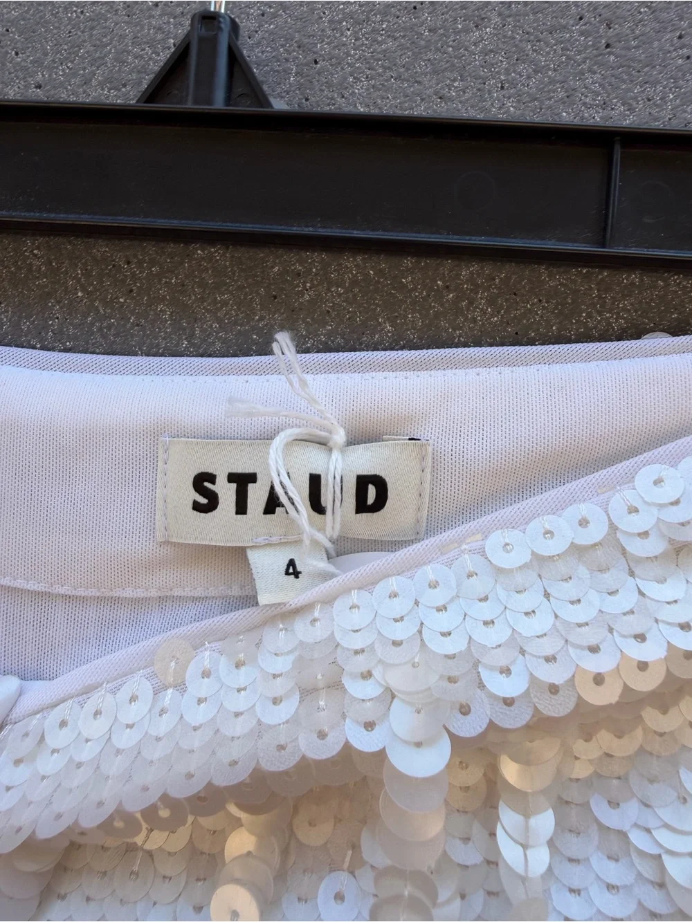 STAUD SUPERNOVA SKIRT PEARL - Picture 6 of 7